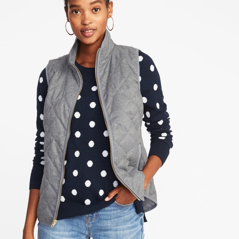 Quilted Vest, Old Navy M , NWT